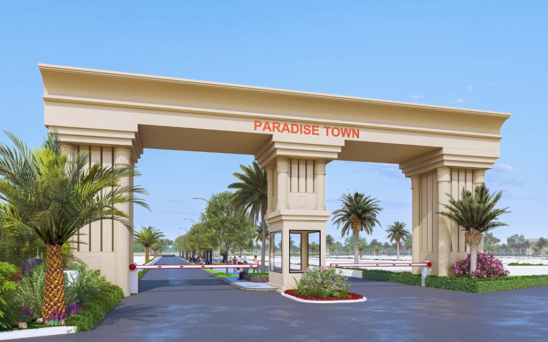 Paradise town main gate